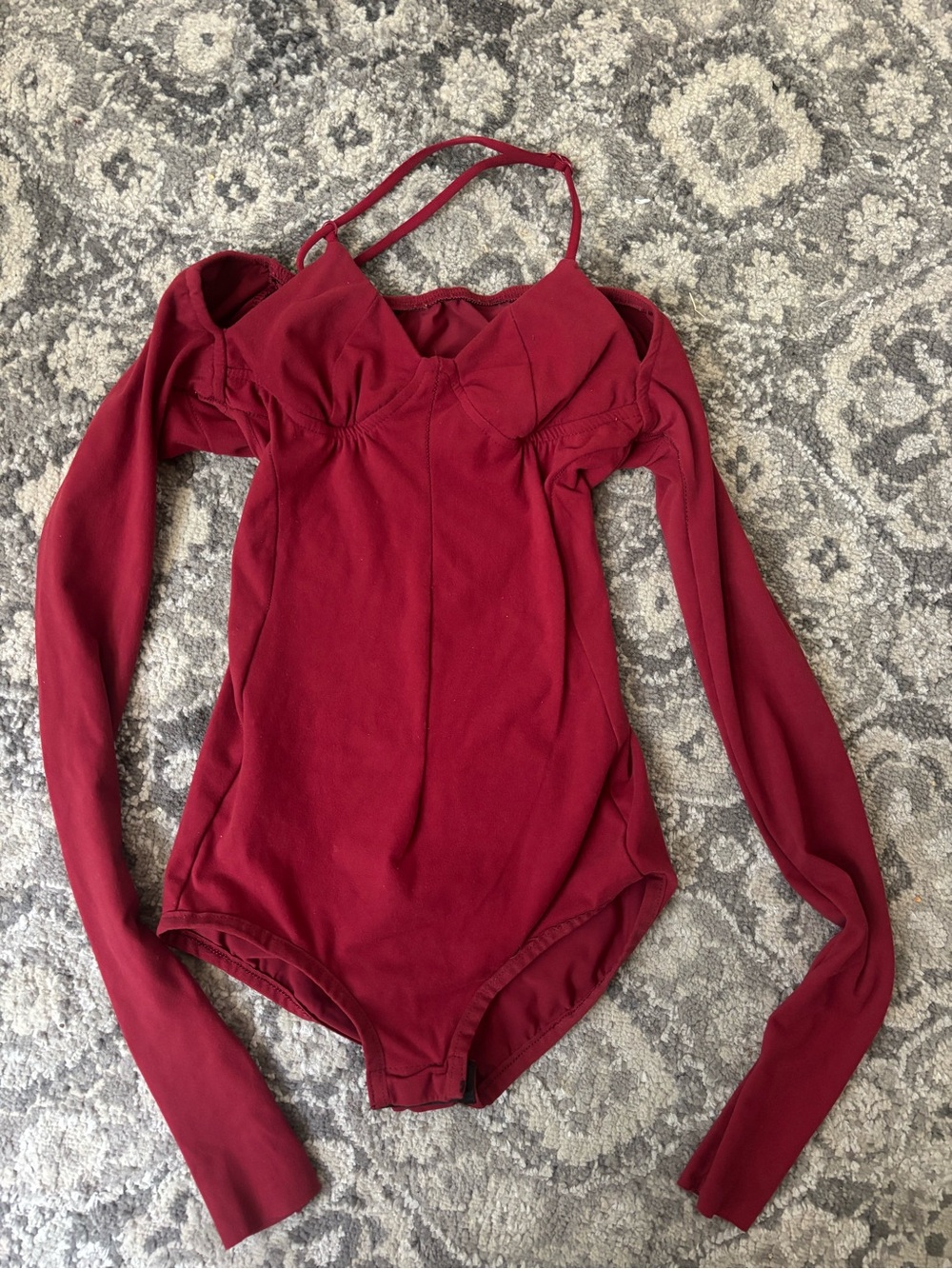 Girls Dance and Sway Long Sleeve leotard